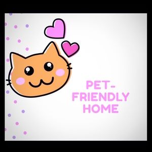Pet-friendly home - attn: those with allergies